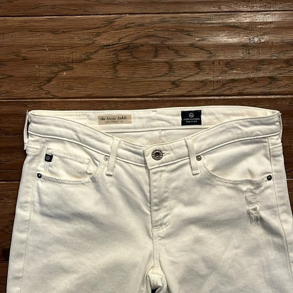 AG Adriano Goldschmied The Stevie Ankle Slim Straight Leg Jeans - Picture 4 of 7